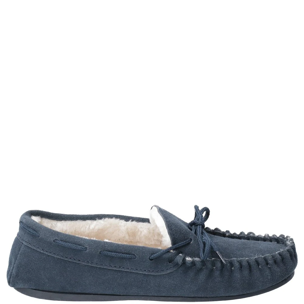 Navy Allie Slippers - Image 4