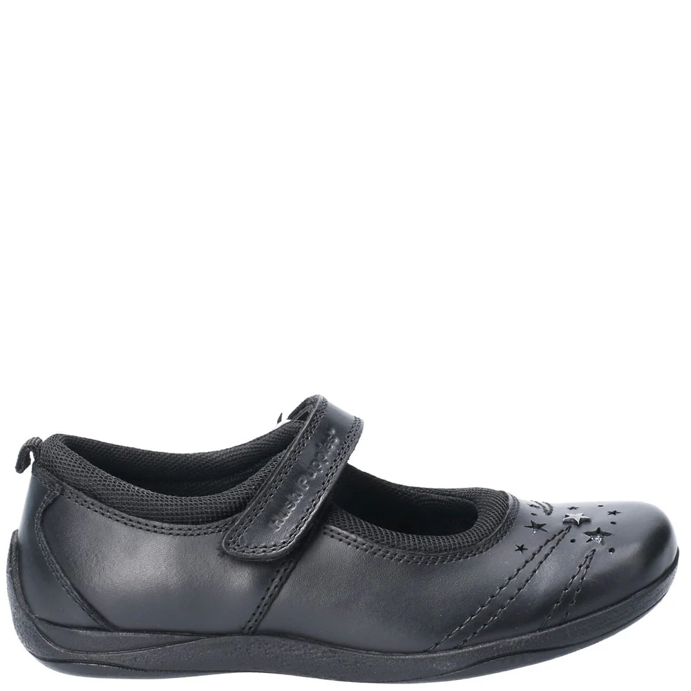Black Amber Junior School Shoes - Image 4
