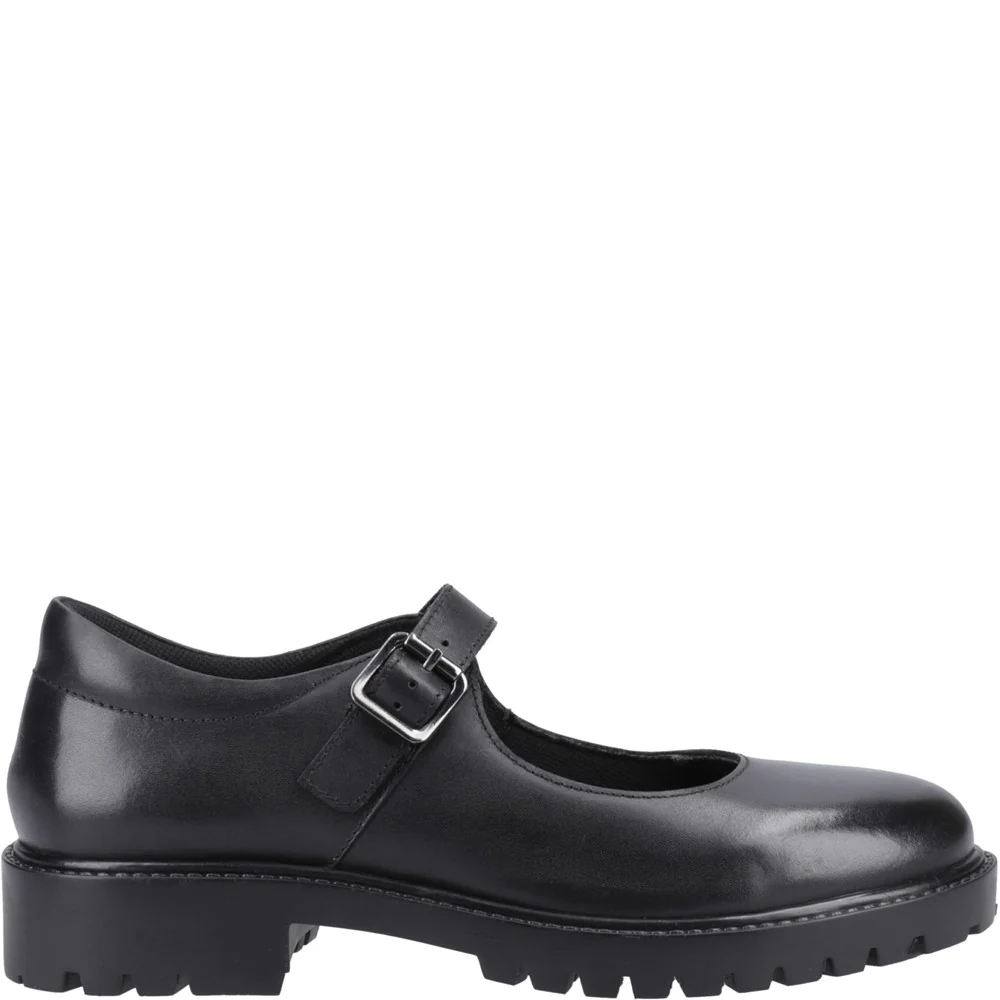 Black Aurora XL Senior School Shoes - Image 5