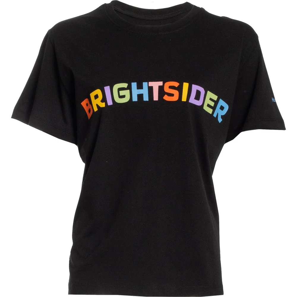 Black Brightsider Ladies T-Shirt - Image 4