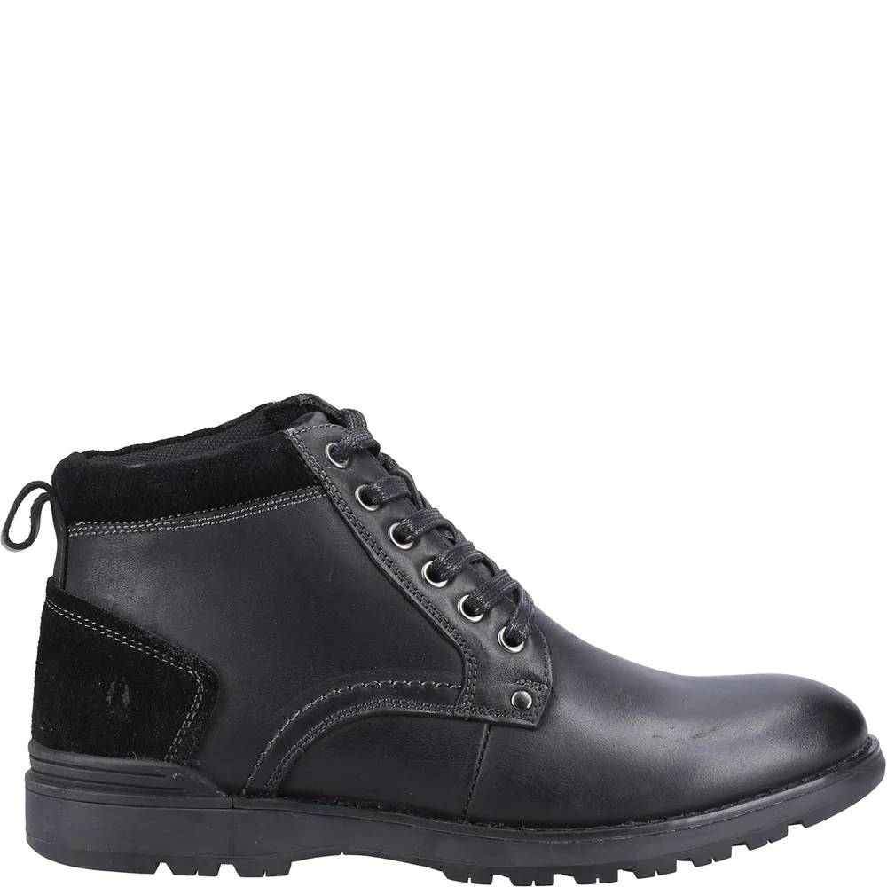 Black Dean Lace-Up Boots - Image 3