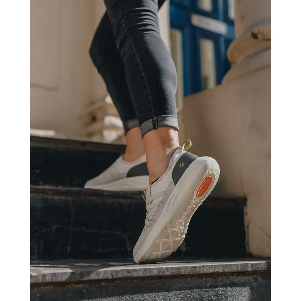 White Elevate Slip-On Shoes - Image 5