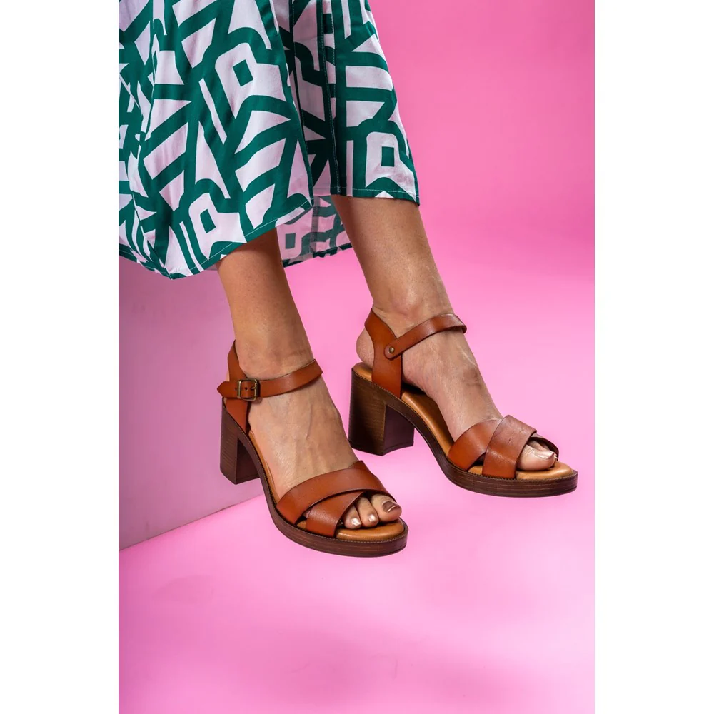 Tan Georgia Sandals - Image 5