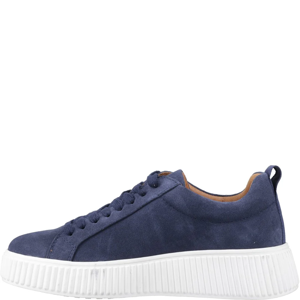 Indigo Harlow Suede Trainers - Image 4