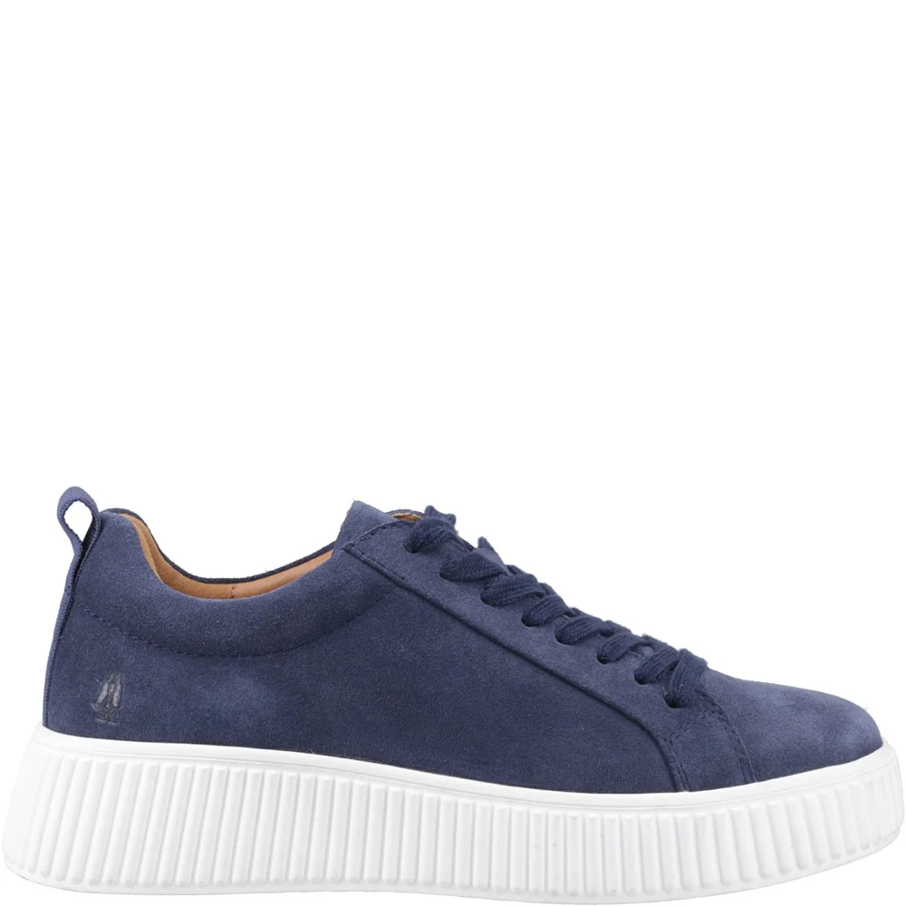Indigo Harlow Suede Trainers - Image 5