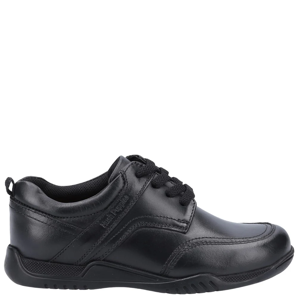 Black Harvey Junior School Shoes - Image 4