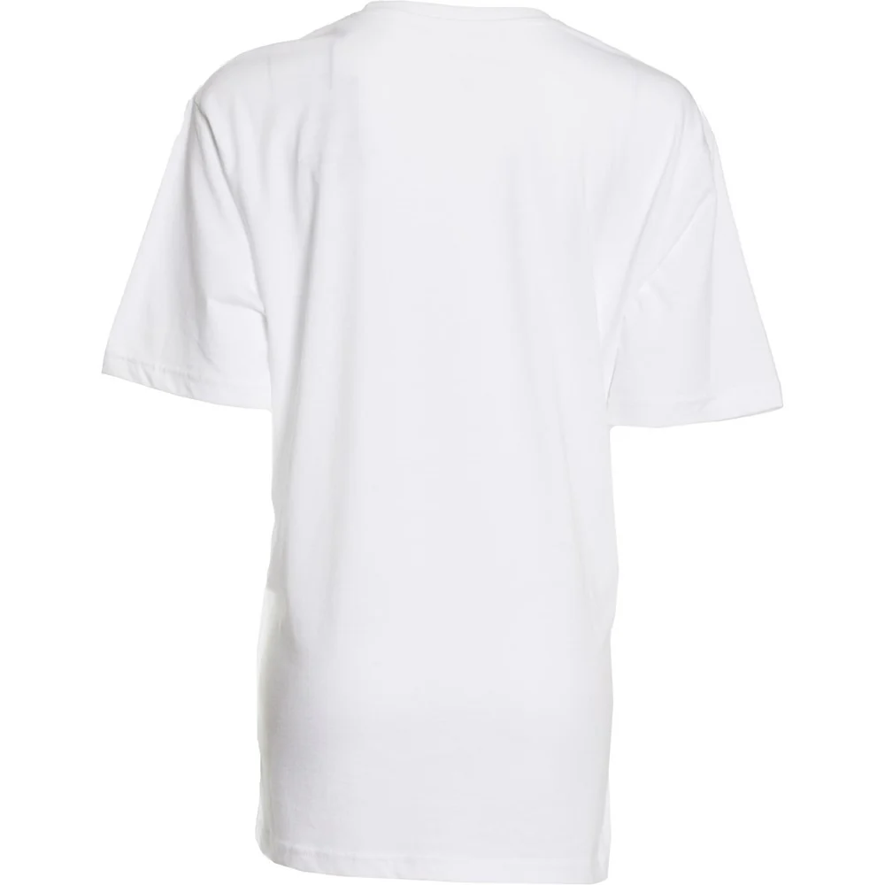 Whie Script Ladies T-Shirt - Image 3