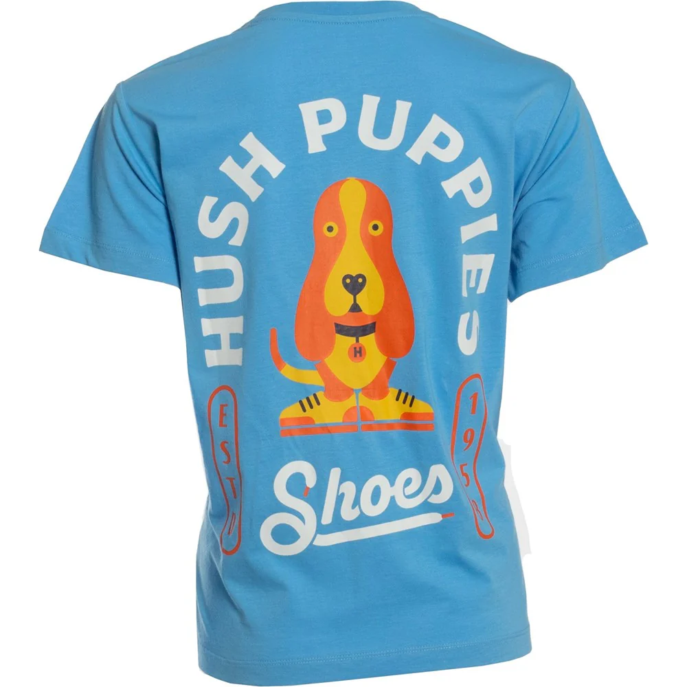 Blue Modern Basset Ladies T-Shirt - Image 5