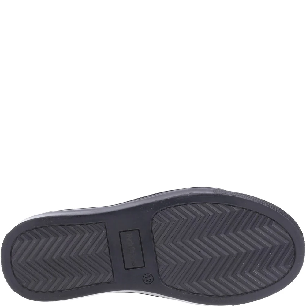 Black Sam Junior School Shoes - Image 3