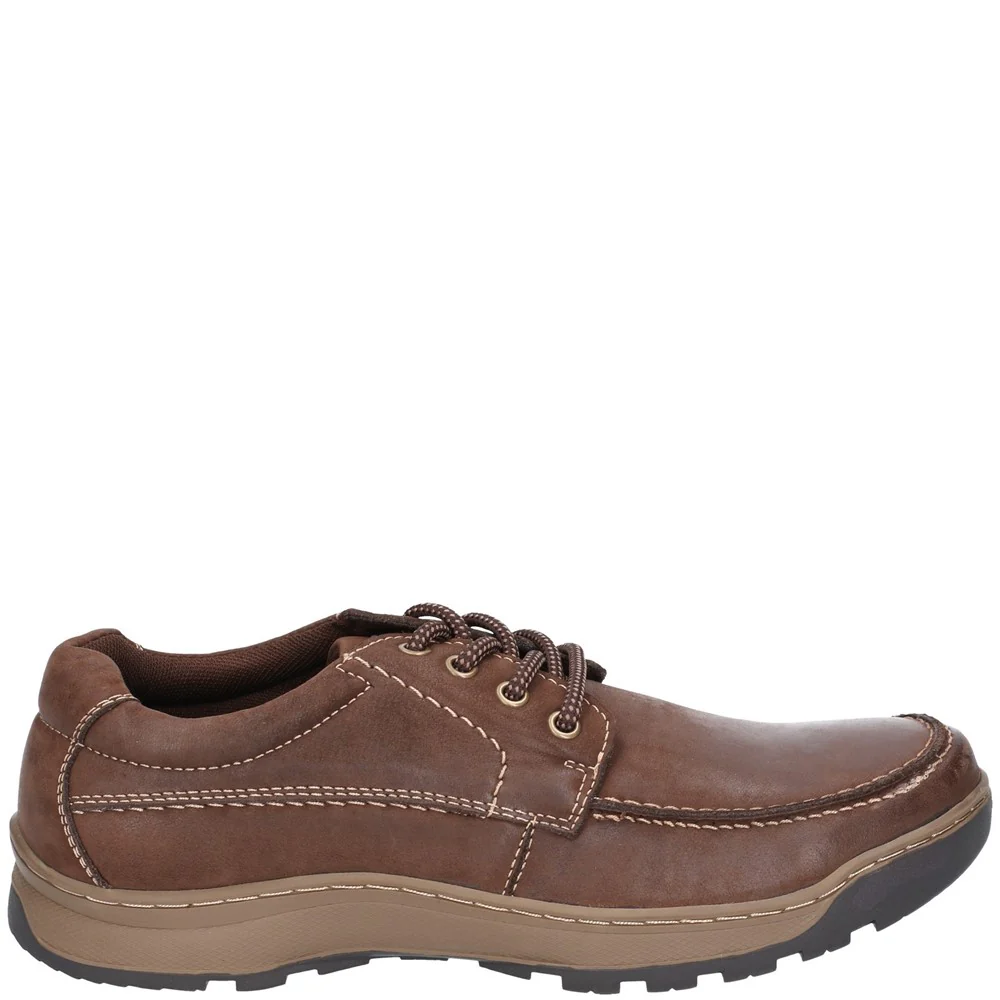 Brown Tucker Lace-Up Shoes - Image 4